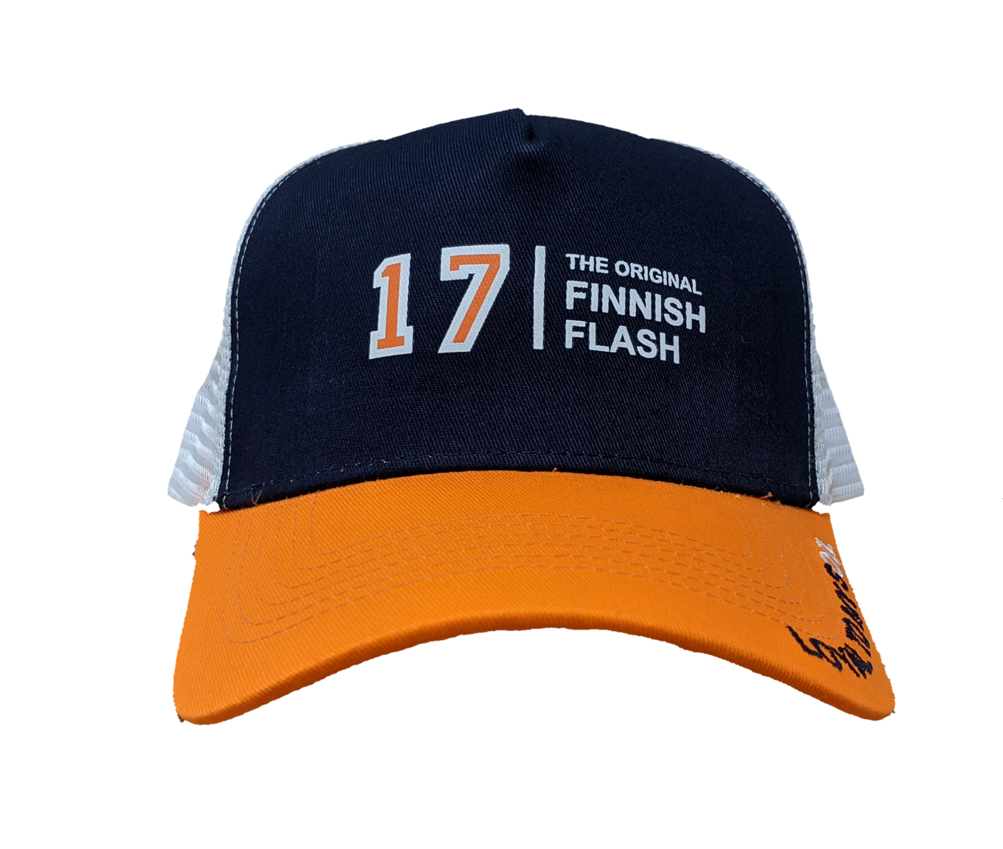 17 The Original Finnish Flash Trucker Hat