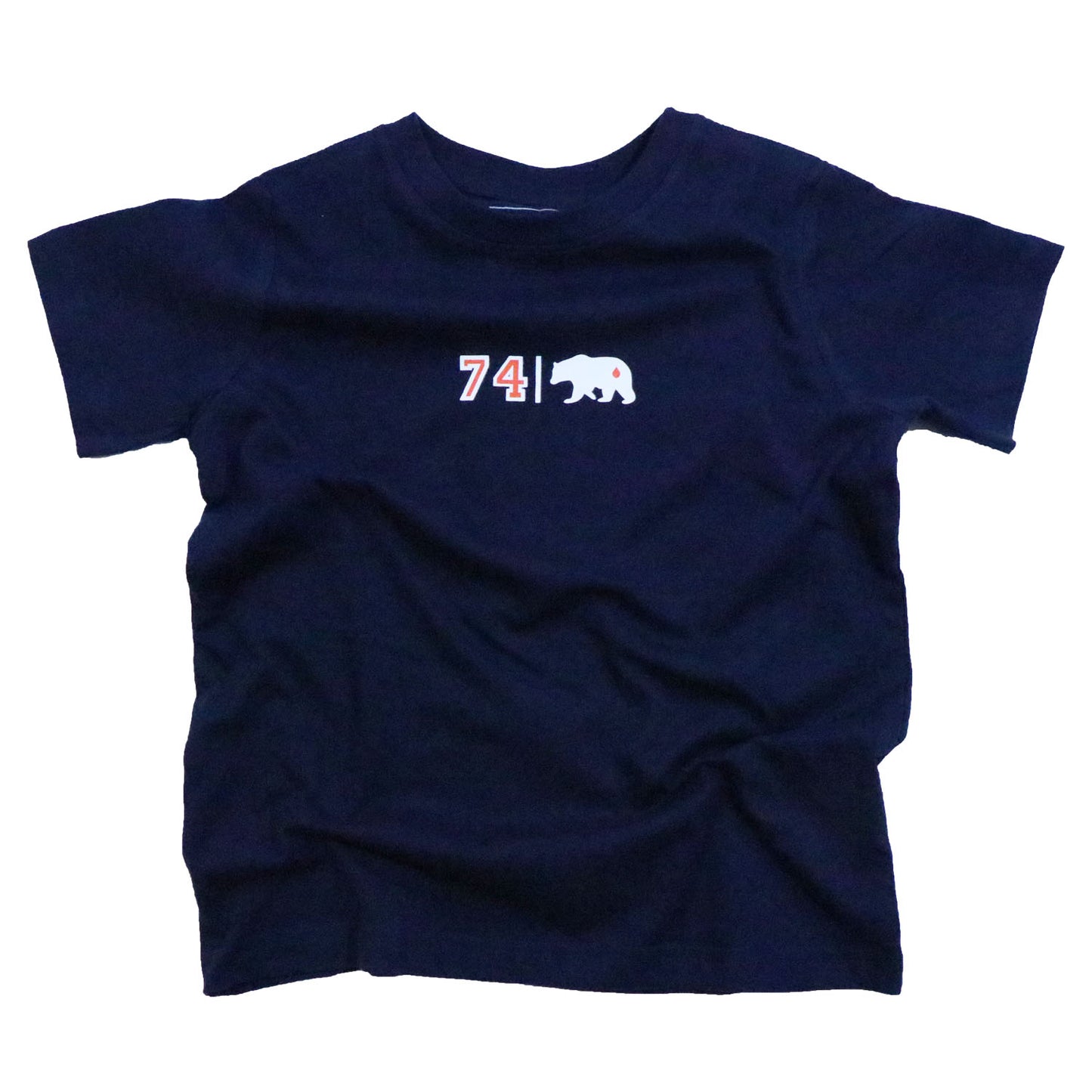 74 Toddler Tee - Navy