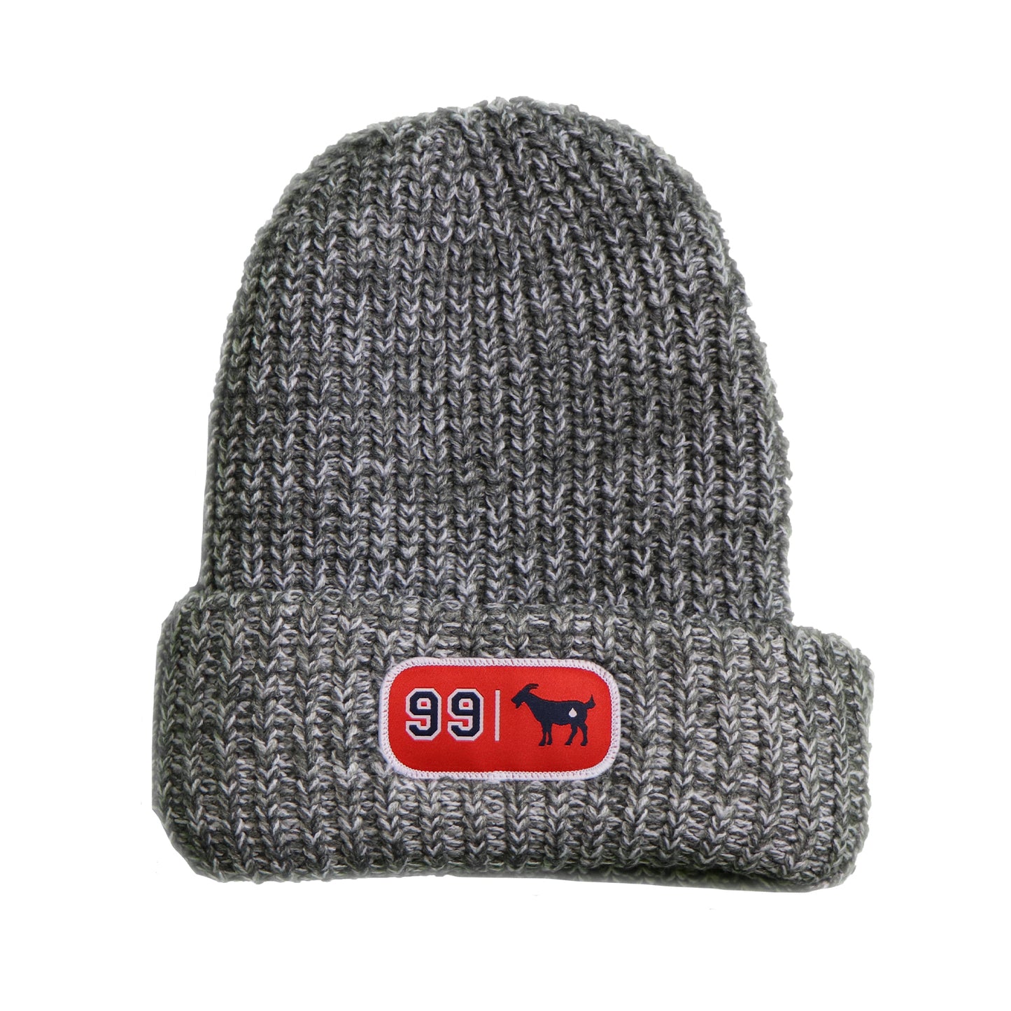99 Woven Toque - Grey/White