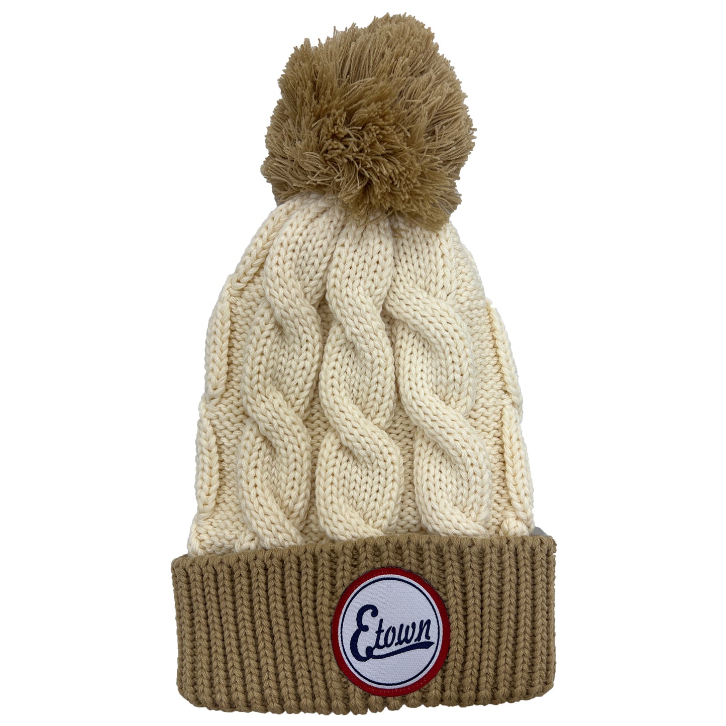 Esso Chunky Chunk Toque - Cream/Mocha