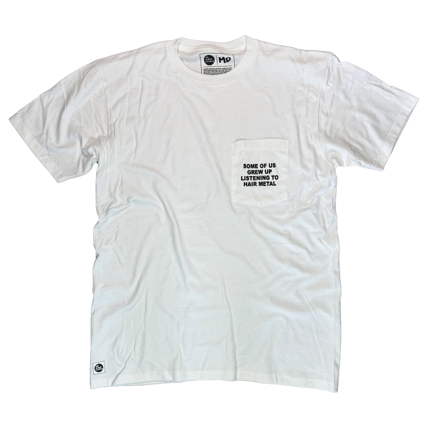 Hair Metal Pocket Tee