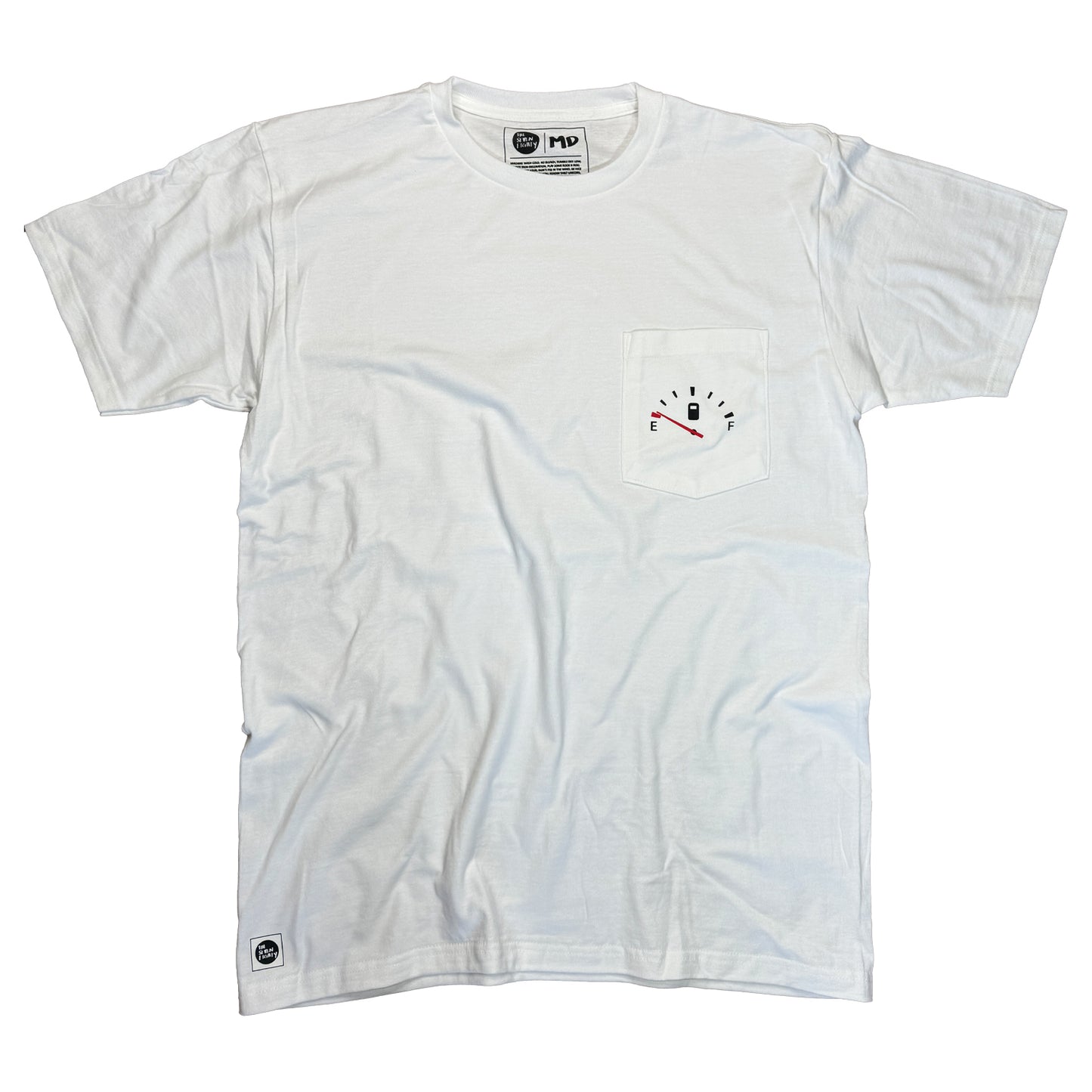 Running On Empty Pocket Tee