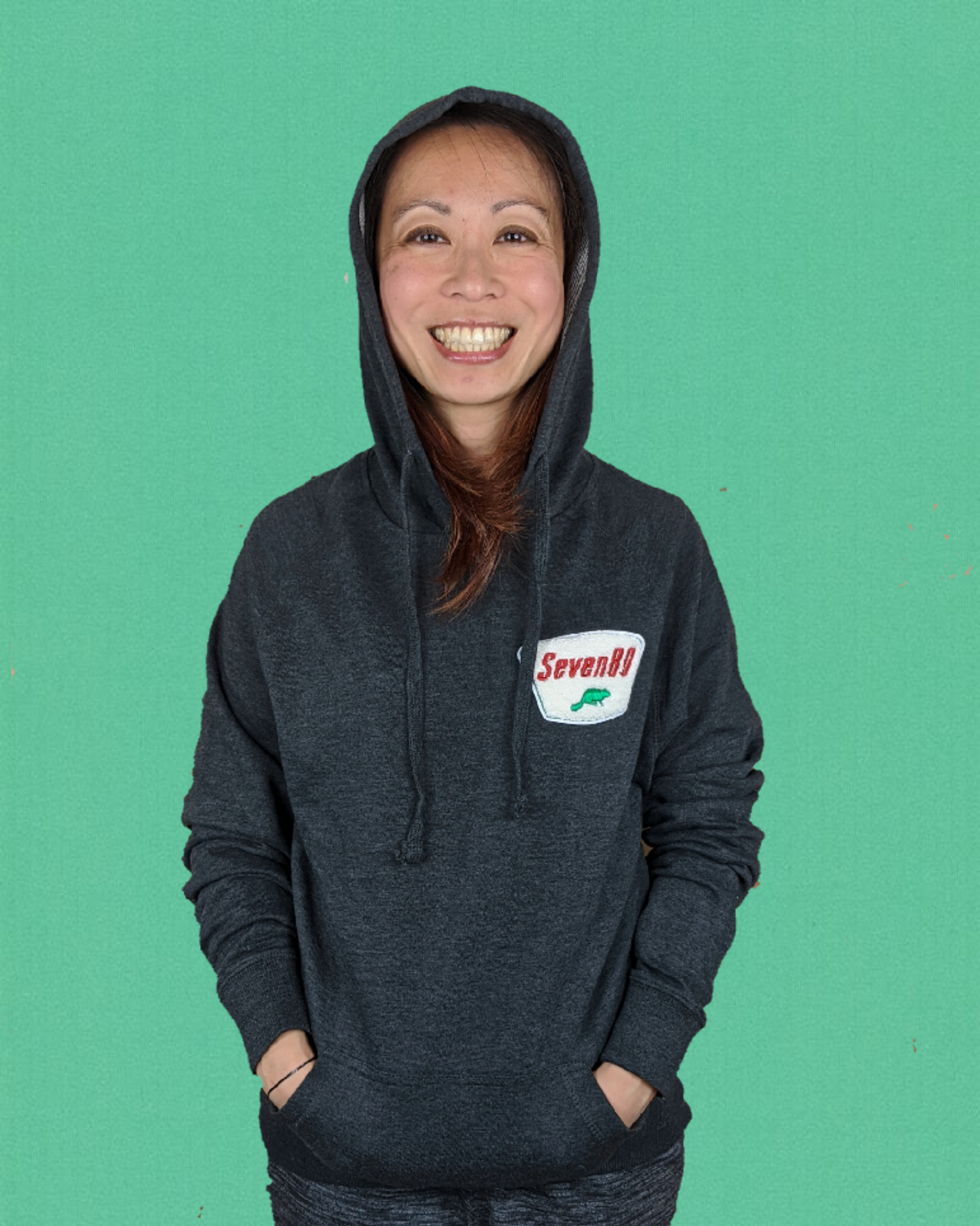 Linda Evans Hoody - Charcoal