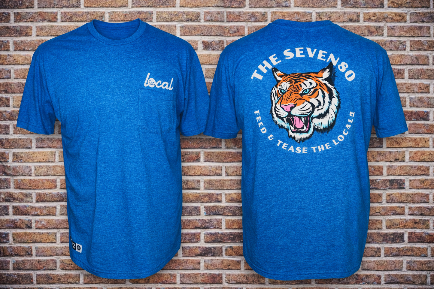 F & T TIGER HEAD TEE