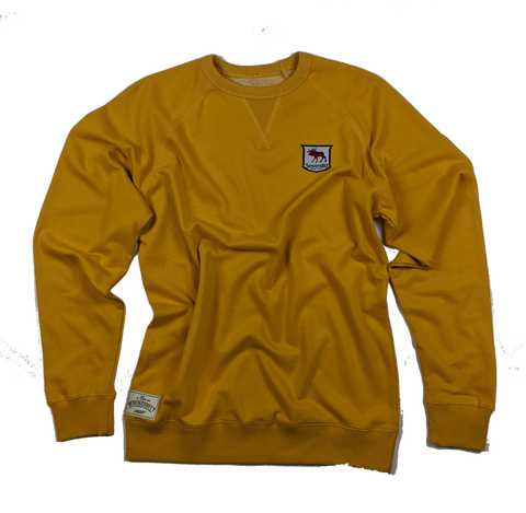 Mobil French Terry Crew - Yellow