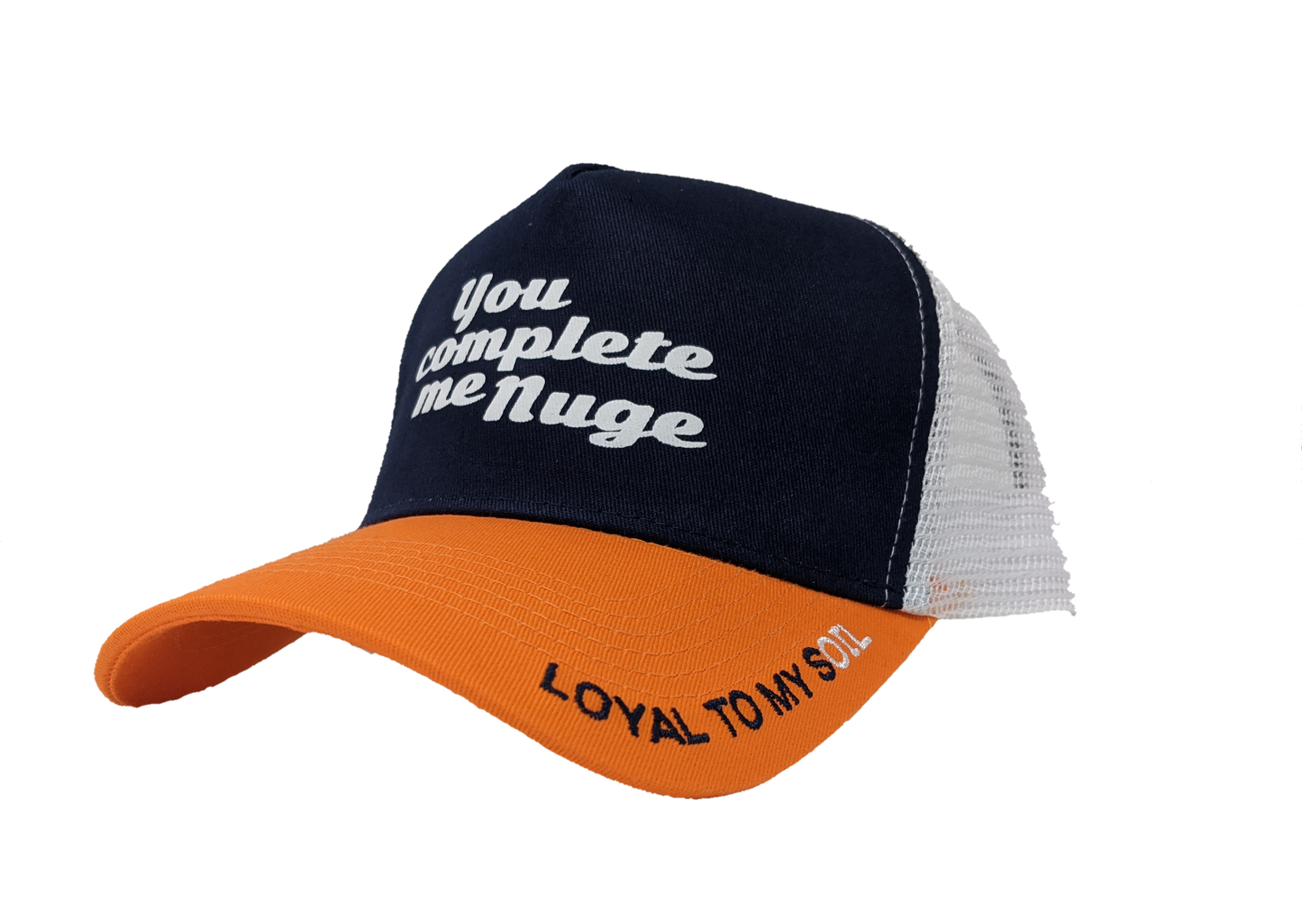 You Complete Me Nuge Trucker Hat