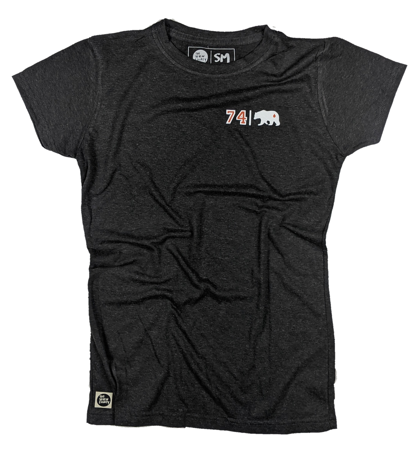 Wmn's 74 Bear tee - H Graphite