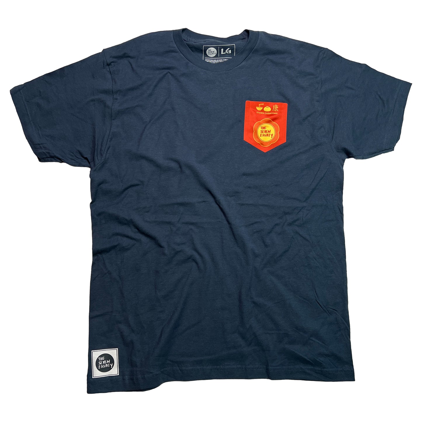 Chinatown Red Pocket Tee