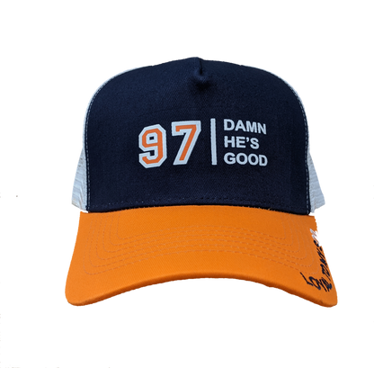 97 Damn He's Good Trucker Hat