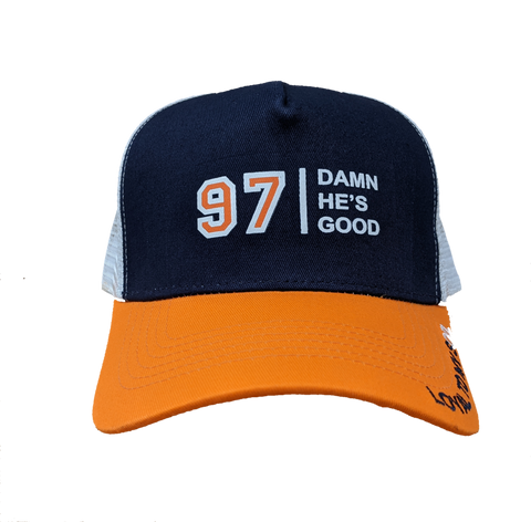 97 Damn He's Good Trucker Hat