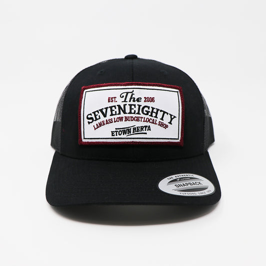 Slogan Trucker Black