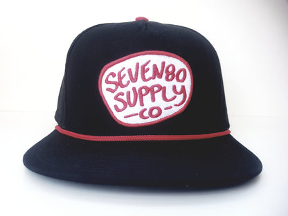 Hand Drawn Hat - Black