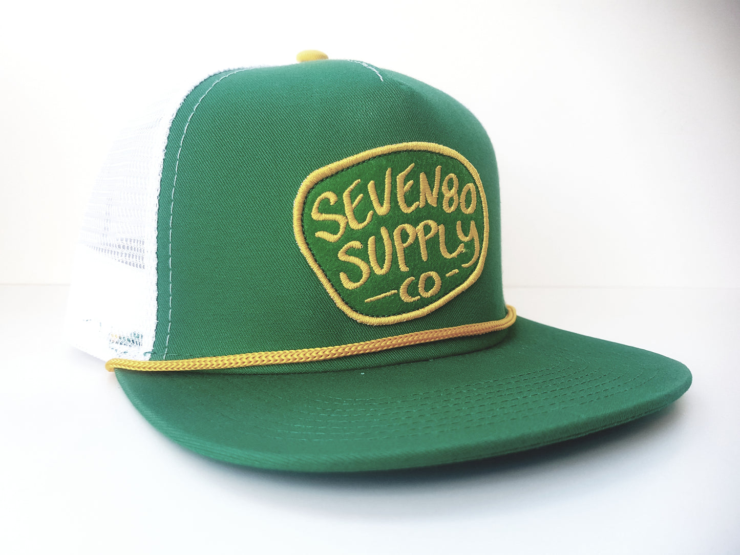 Hand Drawn Hat - Green