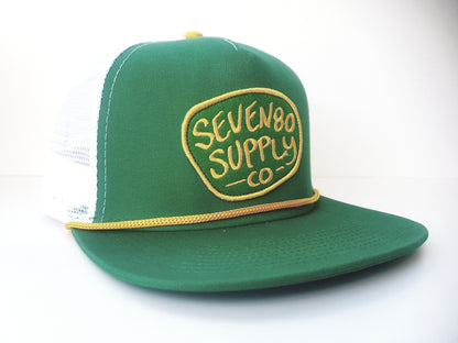 Hand Drawn Hat - Green