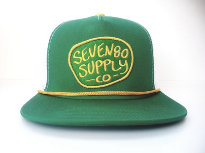 Hand Drawn Hat - Green
