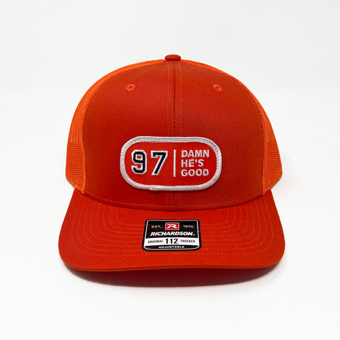 97 Five For Fighting Trucker Orange