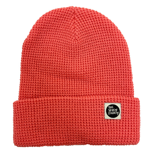 Chicken & Waffles Toque - Coral