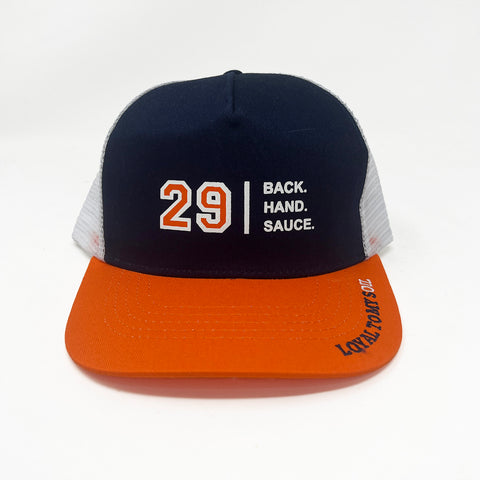 29 Back Hand Sauce Trucker Hat