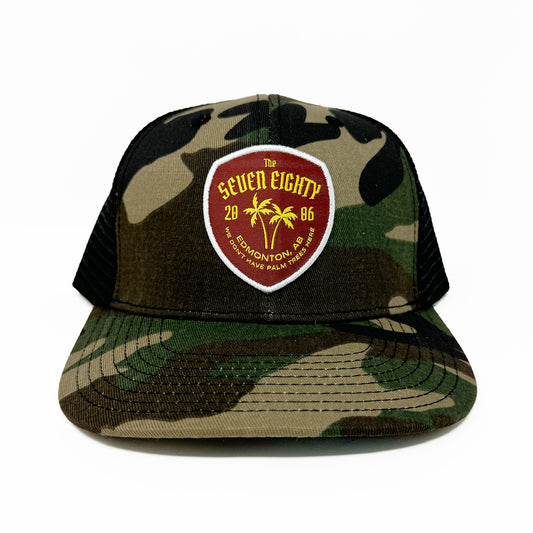 No Palm Trees Trucker Hat