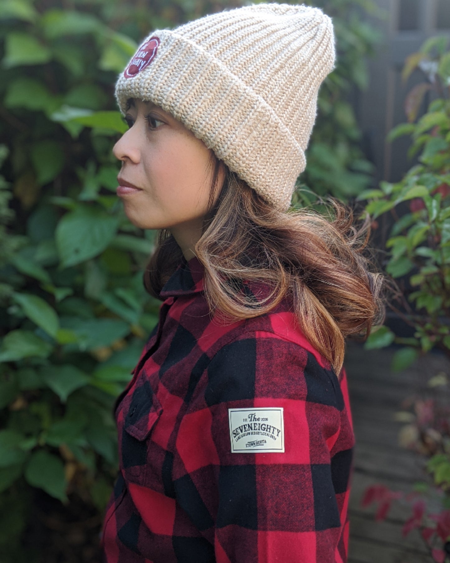 Women's Campfire shirt - Red/Black