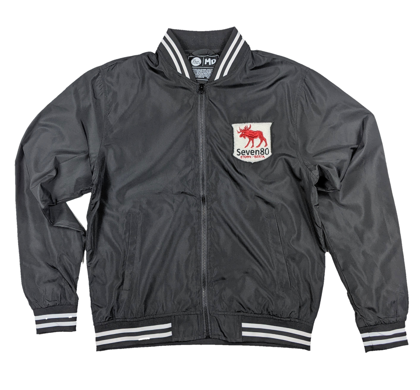 Mobil Bomber Jacket - Black