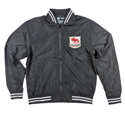 Mobil Bomber Jacket - Black