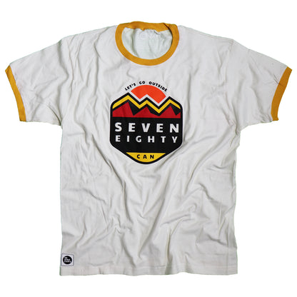 Outdoors Sunset Ringer Tee