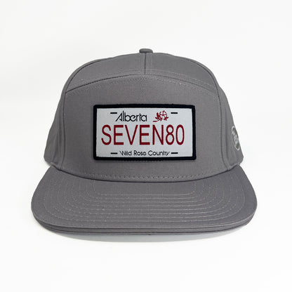 7 PANEL LICENSE PLATE HAT