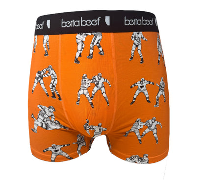 Alberta Beef Fighting Major Orange