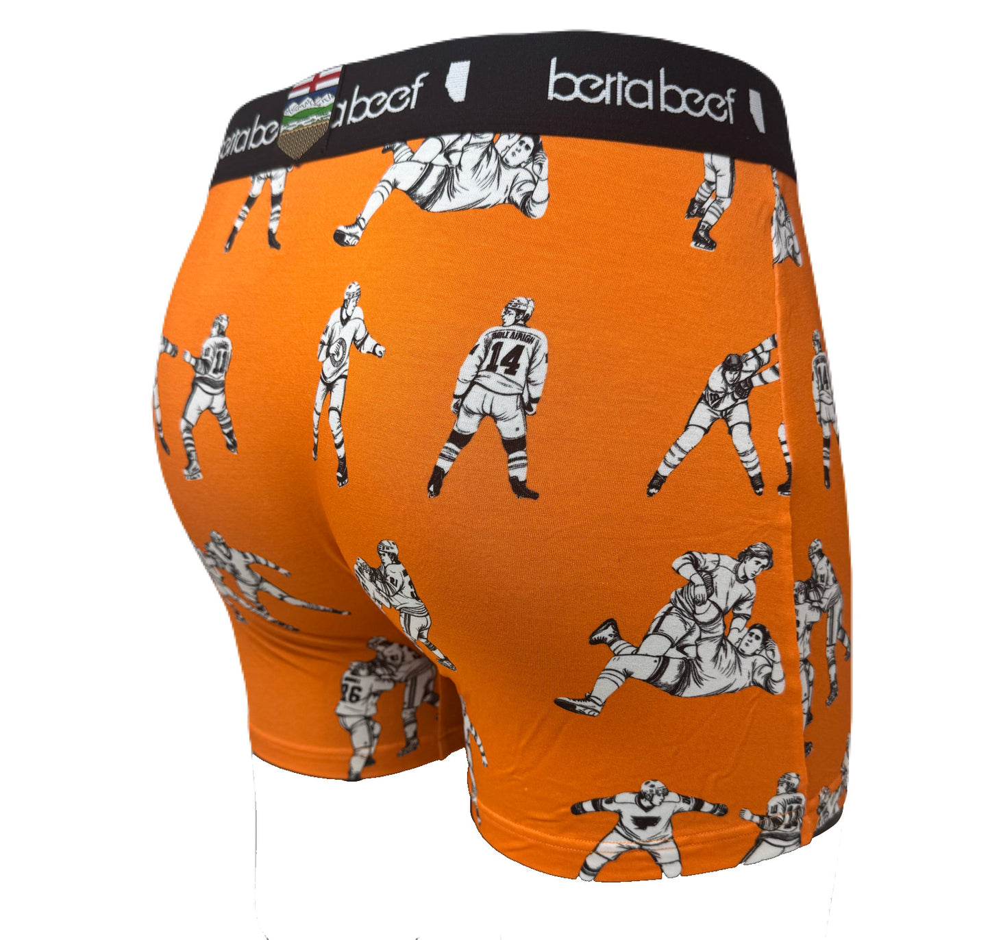 Alberta Beef Fighting Major Orange