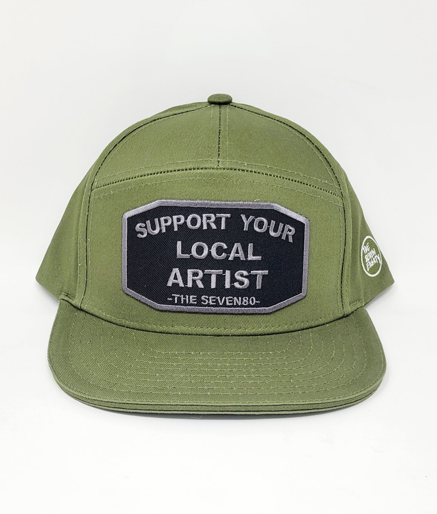 7 PANEL SUPPORT YOUR LOCAL ARTIST GREEN