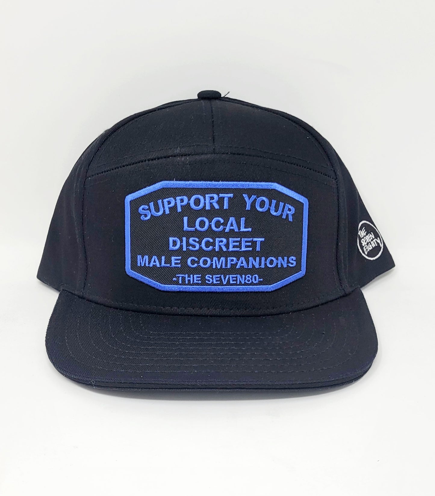 7 PANEL SUPPORT YOUR LOCAL MALE COMPANIONS BLACK