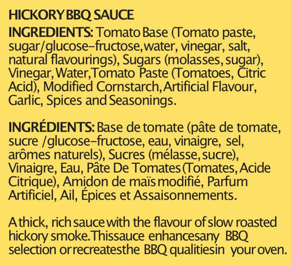 TSE HICKORY BBQ SAUCE