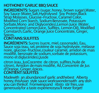 HOPKIN'S HOT HONEY GARLIC SAUCE