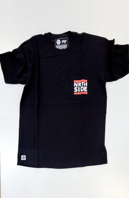 RUN NSIDE POCKET TEE