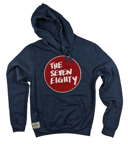The TSE Chenille Hoody - Heather Navy