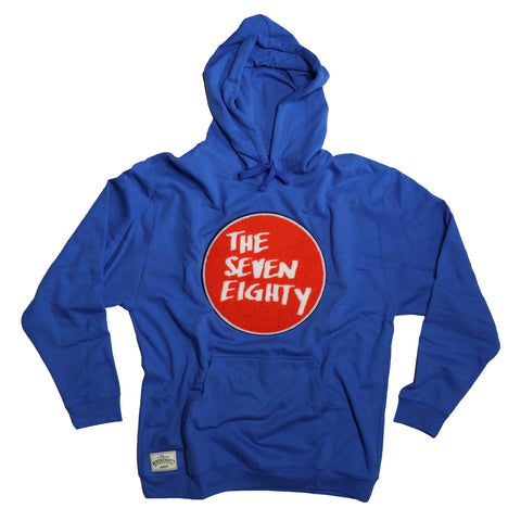 The TSE Chenille Hoody - Heather Royal