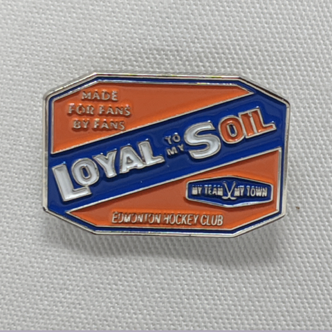 Loyal To My Soil pin
