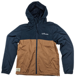 Pack that Packing Sheet Jacket - Navy/Brown