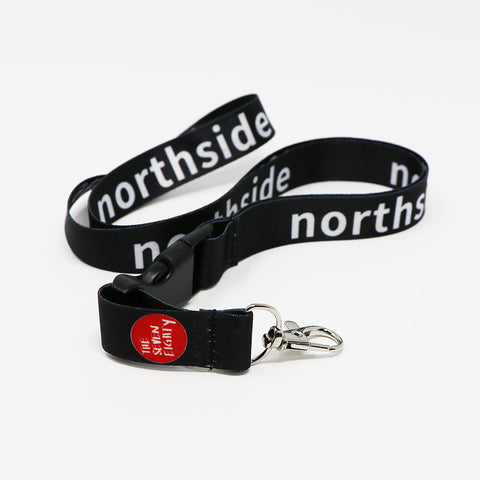 Run NrthSde Lanyard -  Black