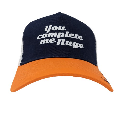 You Complete Me Nuge Trucker Hat