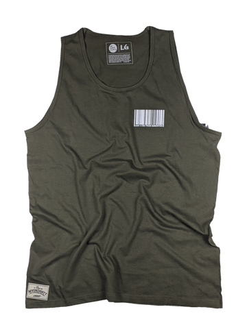 Barcode Tank - Military Green