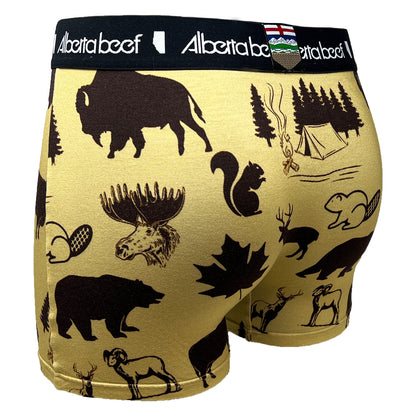 Alberta Beef Wallpaper Brown