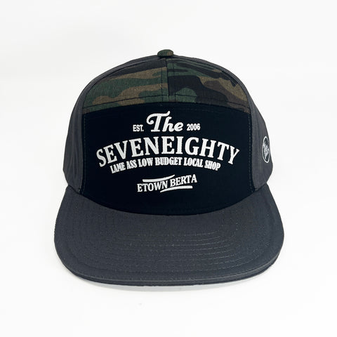 7 Panel Slogan Hat